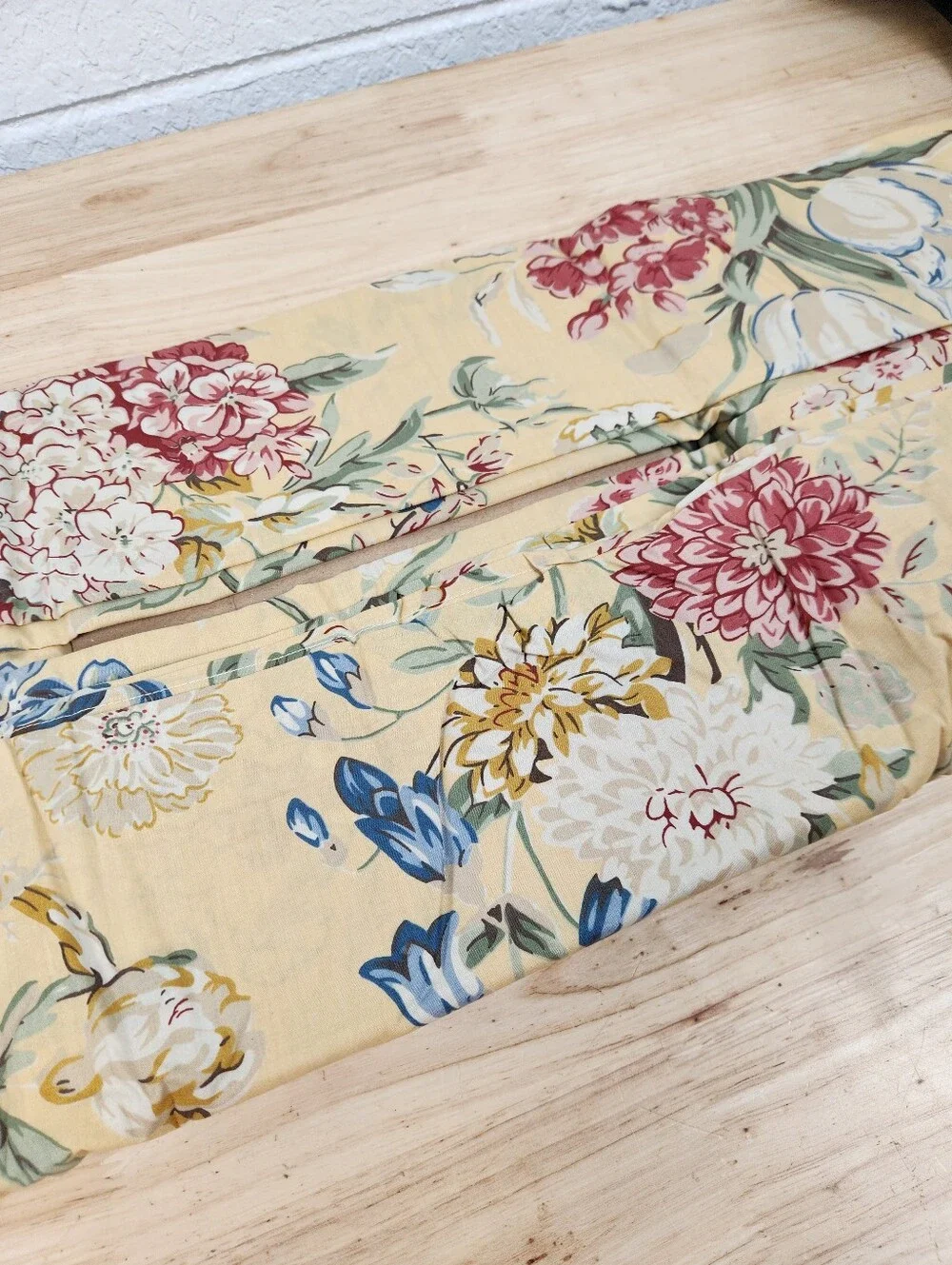 Pottery Barn Elodie Duvet Sz F/Q Cottagecore French Country NOS 100% Cotton